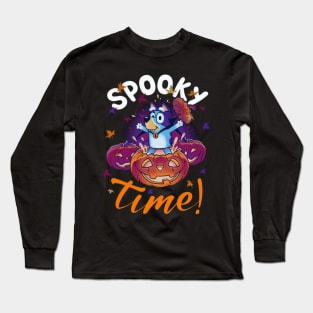 halloween bluey Long Sleeve T-Shirt